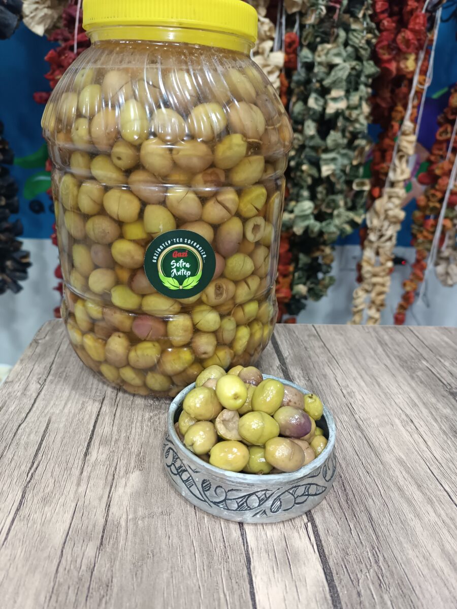 Yeşil Zeytin Çekirdekli 5lik Pet
