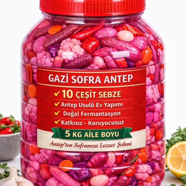 Karışık Turşu 10 Sebzeli